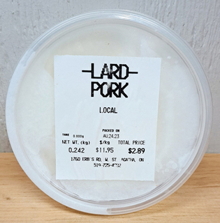 Pork Lard (LOCAL)